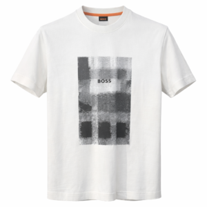 modern white t shirt with graphic design